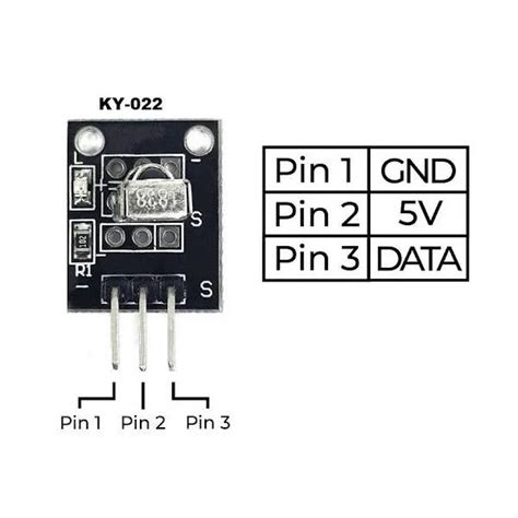 KY 022 Infrared IR Receiver Sensor Module HX1838