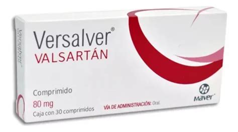 Valsartan Mg Versalver Caja Con Comprimidos Maver Mercadolibre