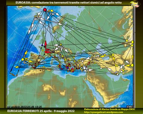 Terremoti Nel Mondo E In Euroasia Dal 25 Aprile Al 9 Maggio 2022