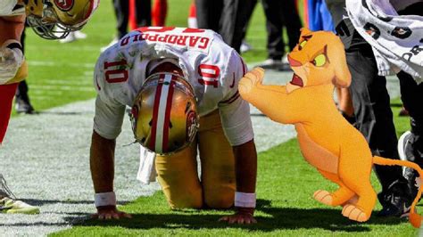 Meme Jimmy You Gotta Get Up We Gotta Win A Super Bowl 😢 R49ers