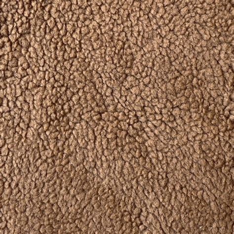 Solid Golden Brown Sherpa Fleece Fabric By The Yard Etsy