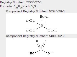 Cas Butanaminium N N N Tributyl Sulfate