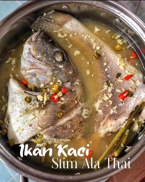 Resepi Ikan Merah Masak Stim Ikan Merah Kukus Steam Mangga Muda