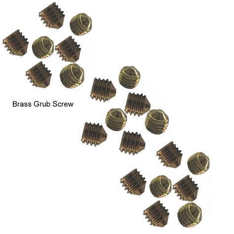 M3 Door Handle Screws Brass