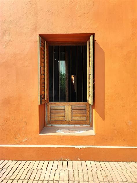 Colorful Shutters On Windows · Free Stock Photo