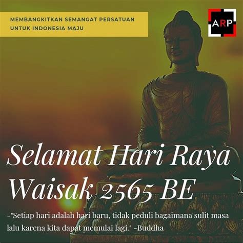 Selamat Hari Raya Waisak 2565 BE 2021 Ayo Perbanyak Kebaikan