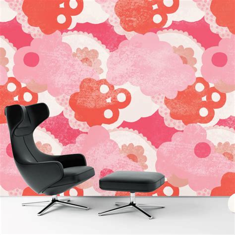 Daydream Floral Removable Wallpaper Muse Wall Studio