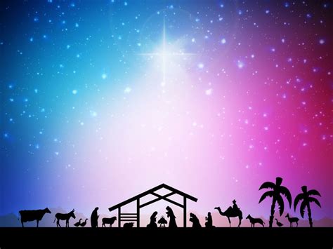 O Come Let Us Adore Him Background Images Christmas Powerpoint