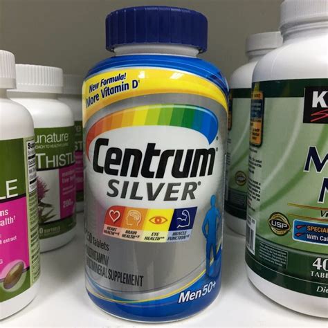 Centrum Silver Suplemento Adulto Mayor De A Os Hombres