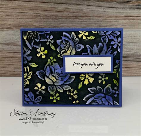 Embossing Folder Techniques 10 Backgrounds For Card Making TX