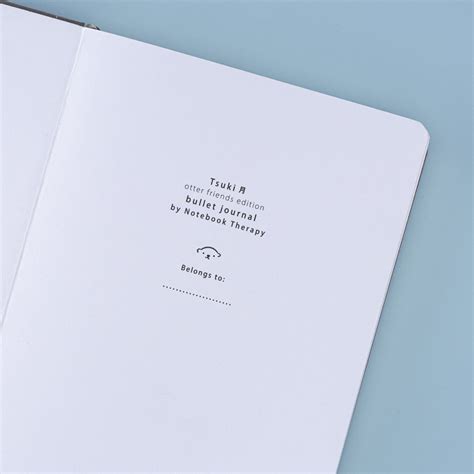 Tsuki ‘Otter Friends’ Limited Edition Bullet Journal ☾ – NotebookTherapy