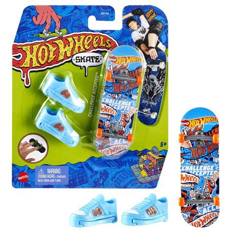 Hot Wheels Skate Tony Hawk Fingerboard Pair Of Skate Shoes Styles May Vary Walmart