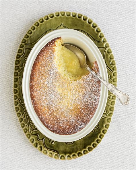 Baked Lemon Pudding Recipe Saveur