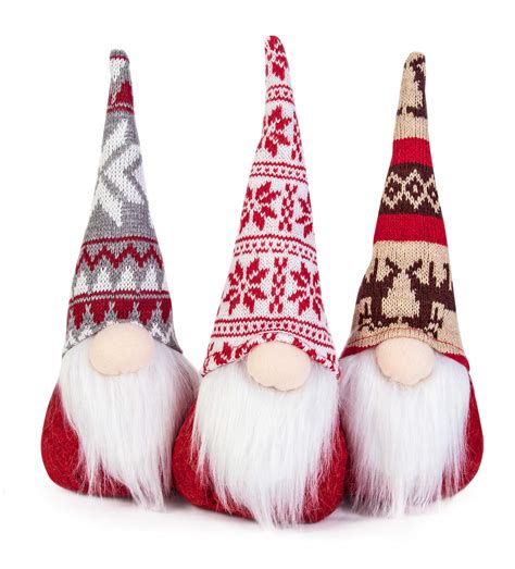 Buy Roberly Pack Christmas Gnomes Plush Inch Handmade Swedish