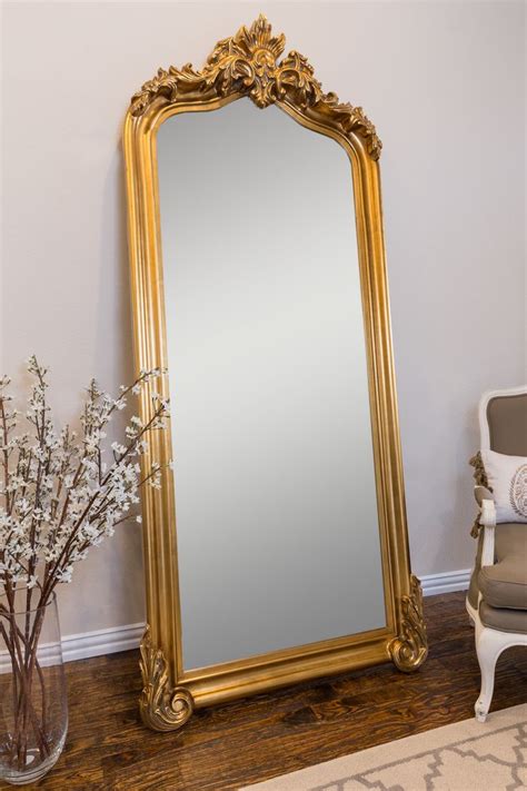 Full Length Floor Mirror Brass At William Hough Blog