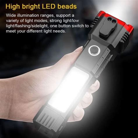 Portable Rechargeable Torch Led Flashlight