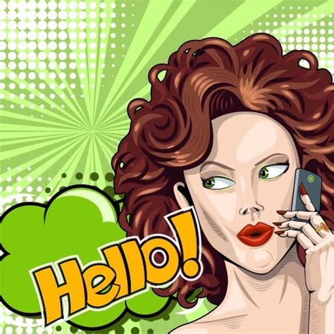 Cartoon Girl Saying Hello Vector Images Over 560