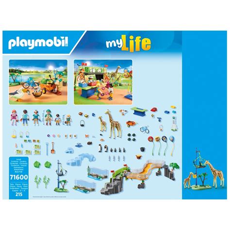 PLAYMOBIL my Life 71600 Mein großer Erlebnis Zoo Smyths Toys Österreich