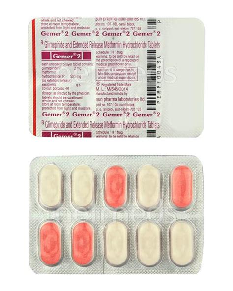 Gemer Mg Tablet S Price Uses Side Effects Netmeds