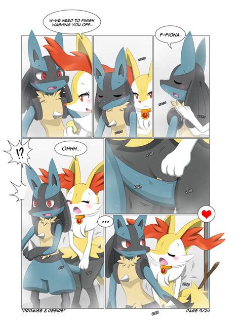 Rule 34 Braixen Comic Heart Lucario Nintendo Page 9 Pokemon Pokemon Species Pussy Pussy