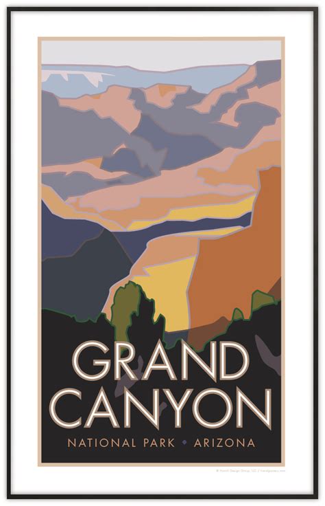 Grand Canyon National Park, Arizona - Poster - Travel Posters