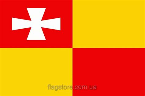 Купить флаг Луцка (прапор міста Луцьк) в Киеве - FlagStore