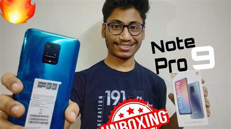 Redmi Note 9 Pro Unboxing And Detail Show 🔥pro🔥performance Youtube