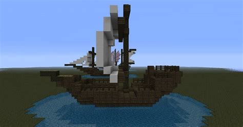 How To Build A Pirate Ship Easily In Minecraft