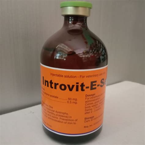 Jual Vitamin E Ternak Introvit E Selen Ml Shopee Indonesia