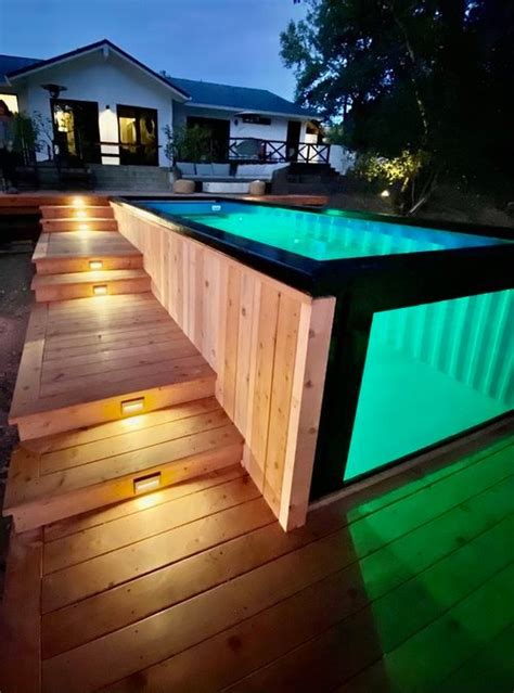 20ft Shipping Container Swimming Pool