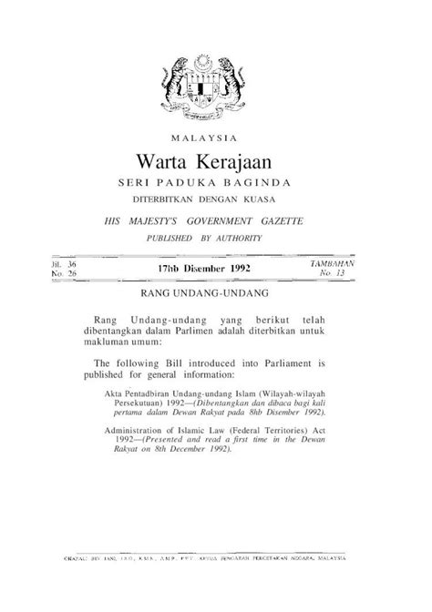 PDF MALAYSIA Warta Kerajaan PDF FileKuasa Kuasa Pengerusi 21