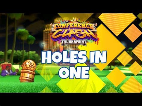 Golf Clash Conference Clash Tournament Holes In One YouTube