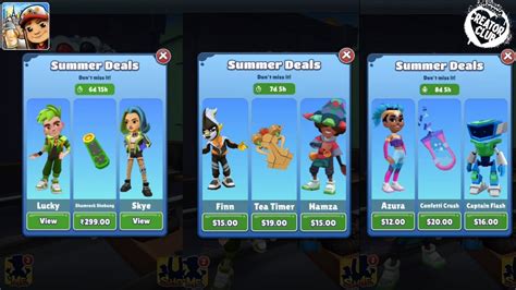 Subway Surfers Upcoming All Summer Deals By Time Travel Subway Surfers