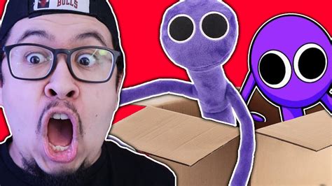 Purple Rainbow Friends Plush Unboxing Youtube