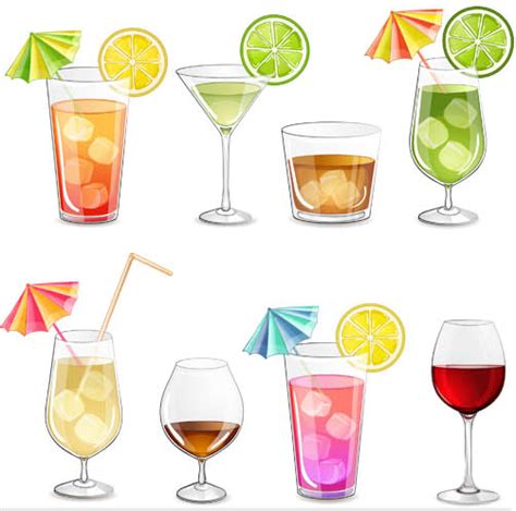 Cocktails Graphic Vector Ai Uidownload