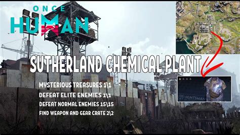 ONCE HUMAN SUTHERLAND CHEMICAL PLANT ПРОХОЖДЕНИЕ SCOUT SET YouTube