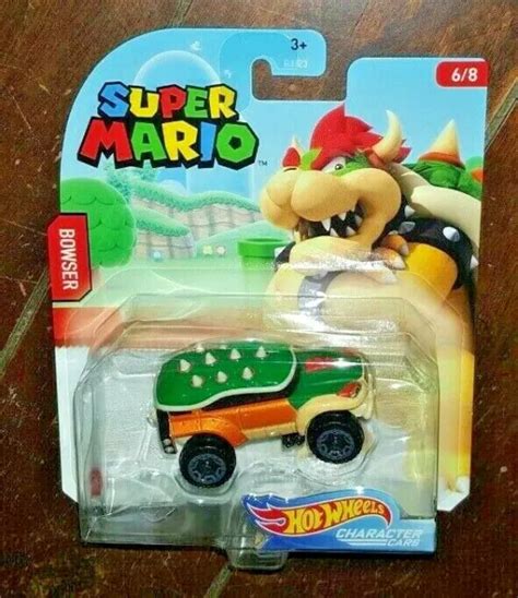 HOT WHEELS SUPER Mario BOWSER Character Car 6 8 2019 Mattel GPC09 0910 8 18 PicClick UK