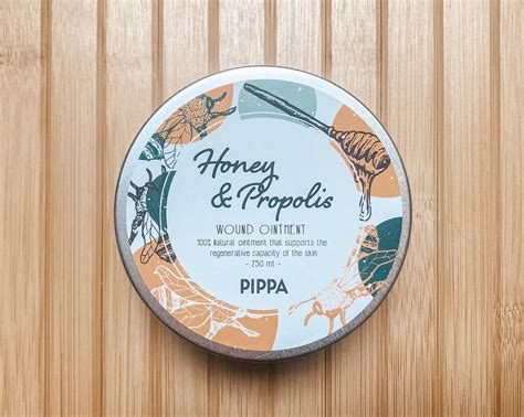 Pippa Wondzalf Voor Paarden Honden Honey Propolis Zalf Ml