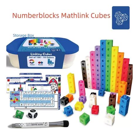 Conjunto De Actividades Magic Numberblocks Mathlink Cubes MercadoLibre