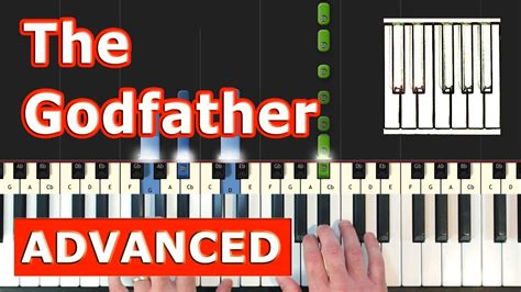 The Godfather Theme Piano Tutorial Easy Sheet Music Synthesia Youtube