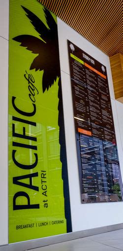 Pacific Cafe and Catering at ACTRI Contact