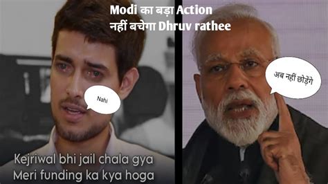 Dhruv Rathee Vs Narendra Modi Dhruvrathee X Modi Bada