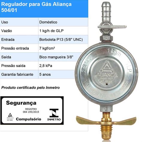 Regulador Alian A M Dio Multicamadas Tubos E Conex Es Para G S