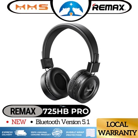 Remax Rb Hb Pro Bluetooth Version Wireless Headphone Shopee