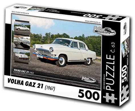 Puzzle Wolga GAZ 21 1967 500 Teile