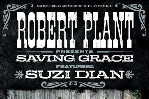 Robert Plant S Saving Grace Featuring Suzi Dian At Harrogate Royal Hall