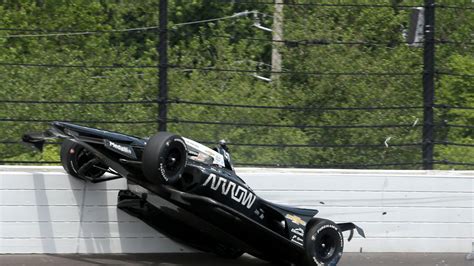 Indy 500 Crashes Recapping All Five Incidents In A Wild Race