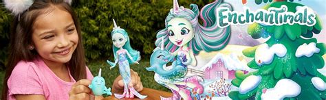 Кукла Enchantimals Naddie Narwhal & Sword Нарвал Надди (GJX41 ...
