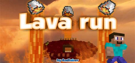 Lava Run Parkour Minigame Minecraft Pe Maps