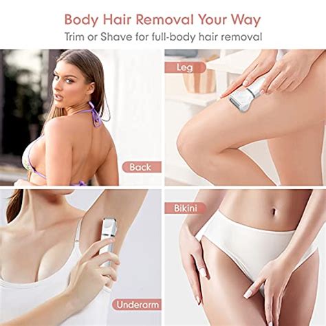 Rechargeable Bikini Trimmer For Women Electric Lady Clipper Pubic Hair